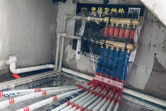 【大連地?zé)豳M(fèi)用】云峰原著B14-17-1-201地?zé)岚惭b展