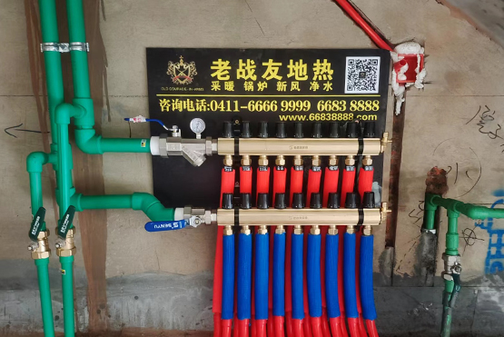 【大連地熱施工】田園詩5-B地熱施工展示